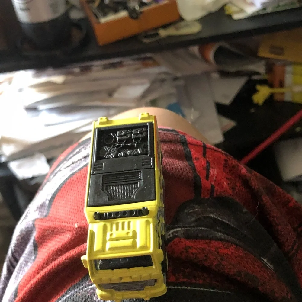 Yellow Toy Truck Car